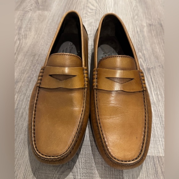 NWOT To Boot New York Palo Alto Penny Drivers in Tan - Picture 1 of 8